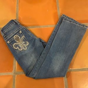 Wired Heart Girls Size 8 Jeans Bootcut